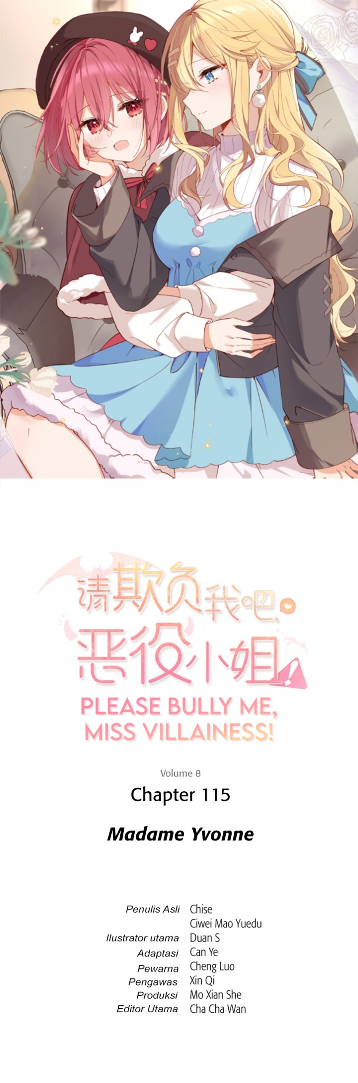 Please Bully Me, Miss Villainess!