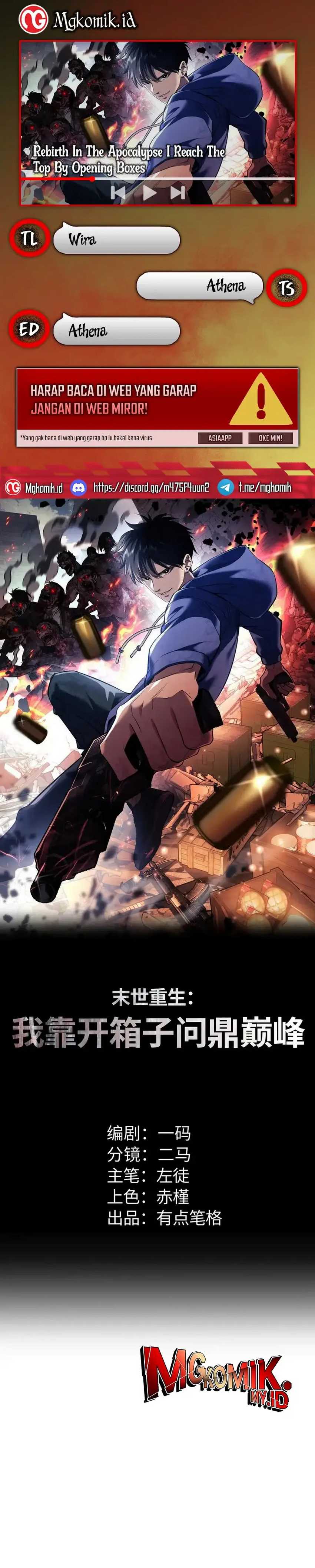 Rebirth in the Apocalypse: I Reach the Top by Opening Boxes