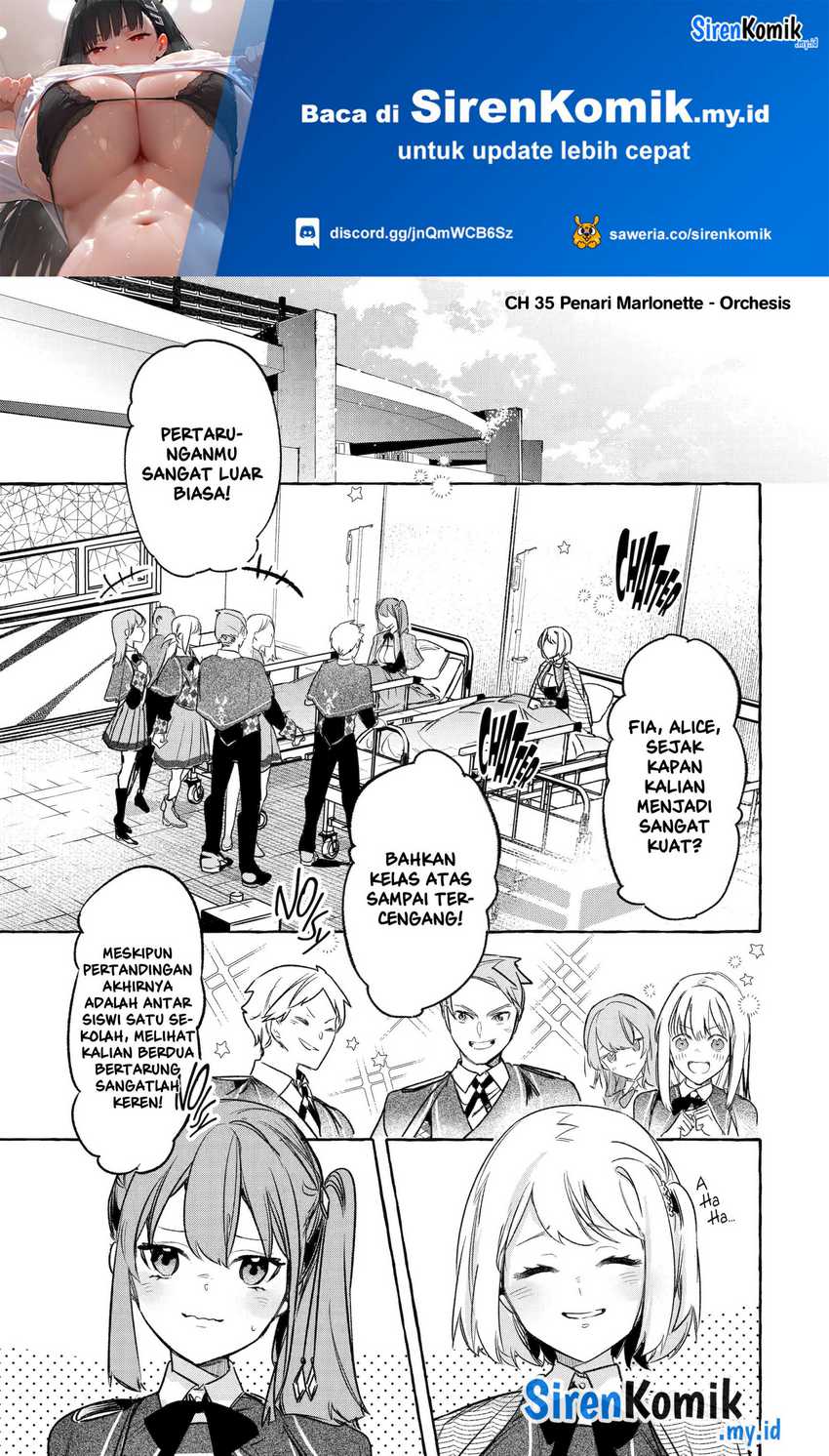 Saikyou Mahoushi no Inton Keikaku: The Alternative Chapter 35