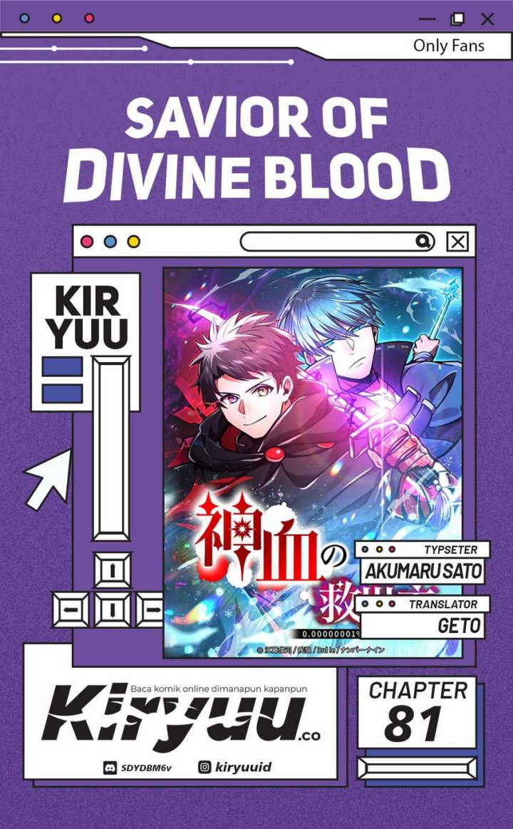 Savior of Divine Blood ~Draw Out 0.00000001% to Become the Strongest~