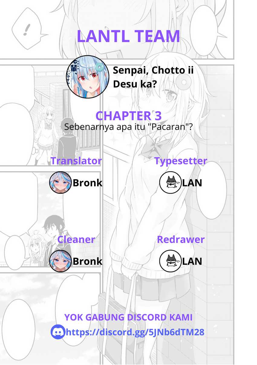 Senpai, Chotto ii Desu ka? Chapter 3