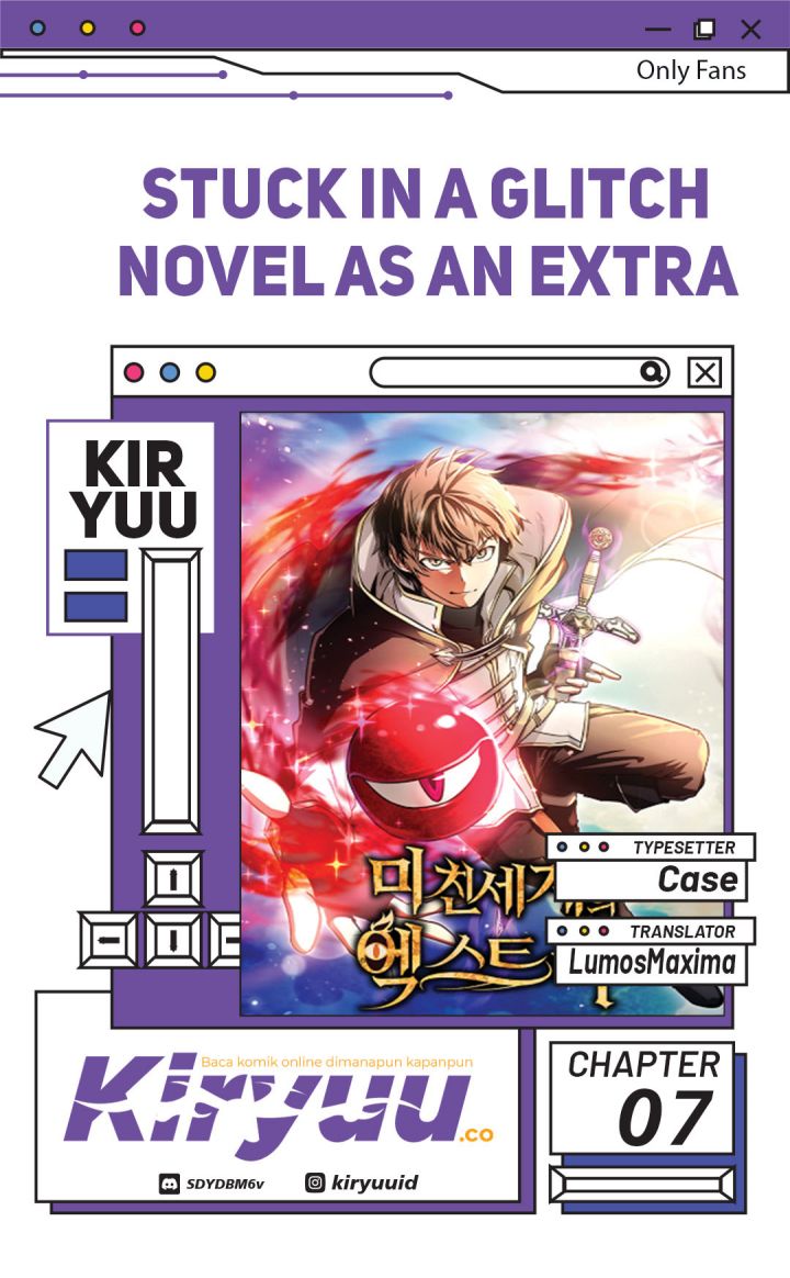 Stuck in a Glitch Novel as an Extra