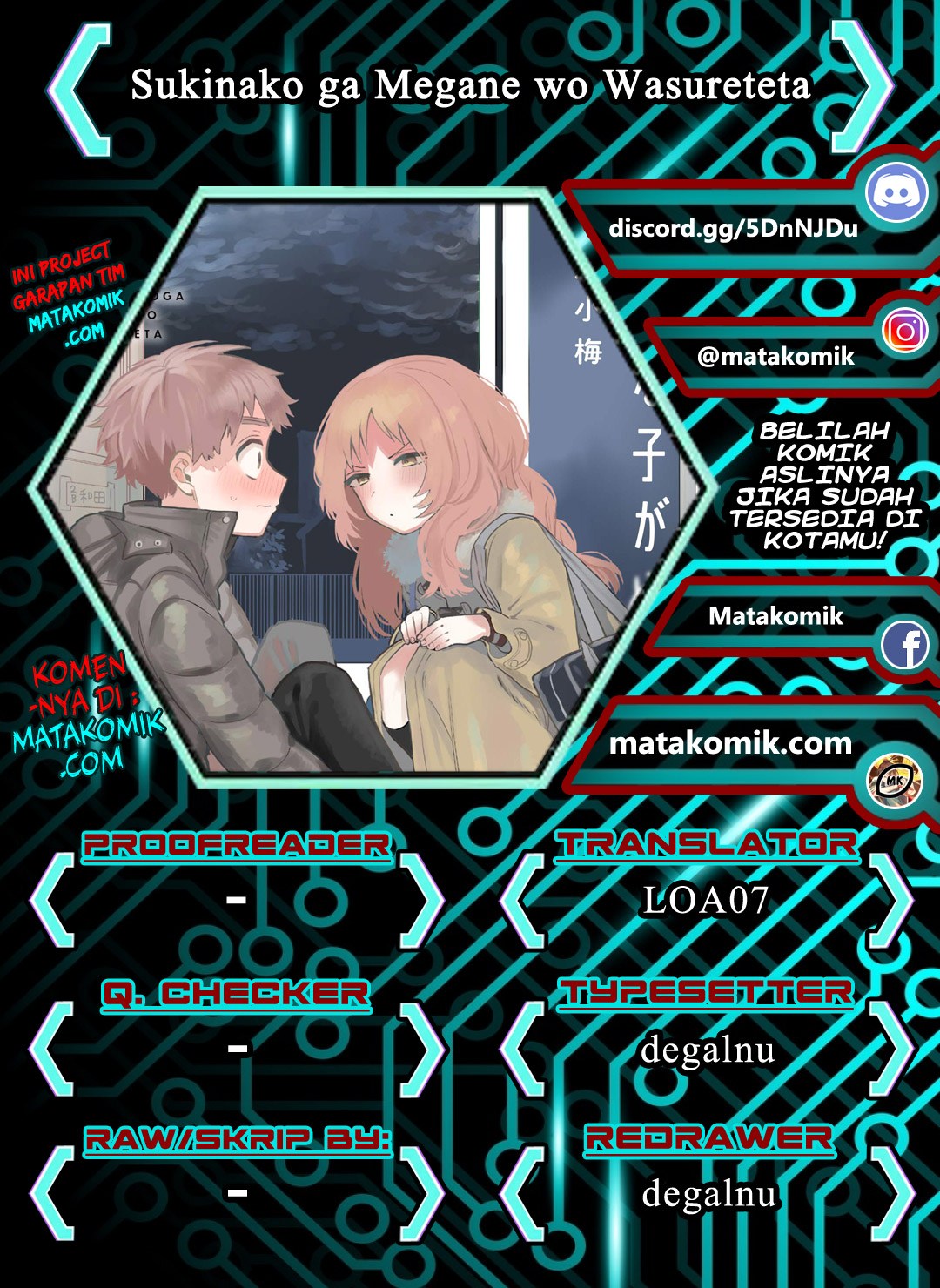Sukinako ga Megane wo Wasureta