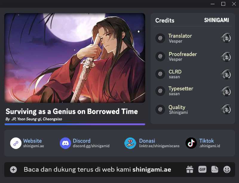 Surviving as a Genius on Borrowed Time