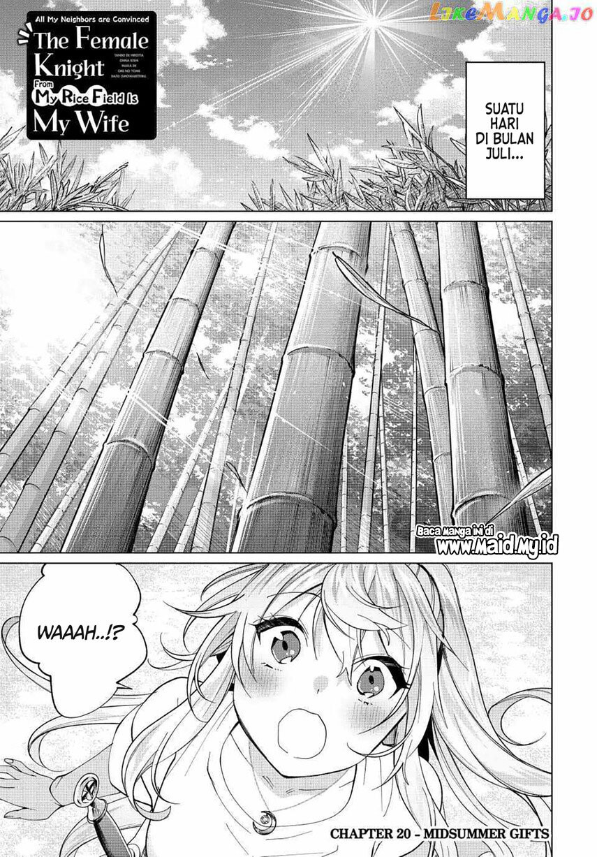 Tanbo de Hirotta Onna Kishi, Inaka de Ore no Yome da to Omowareteiru