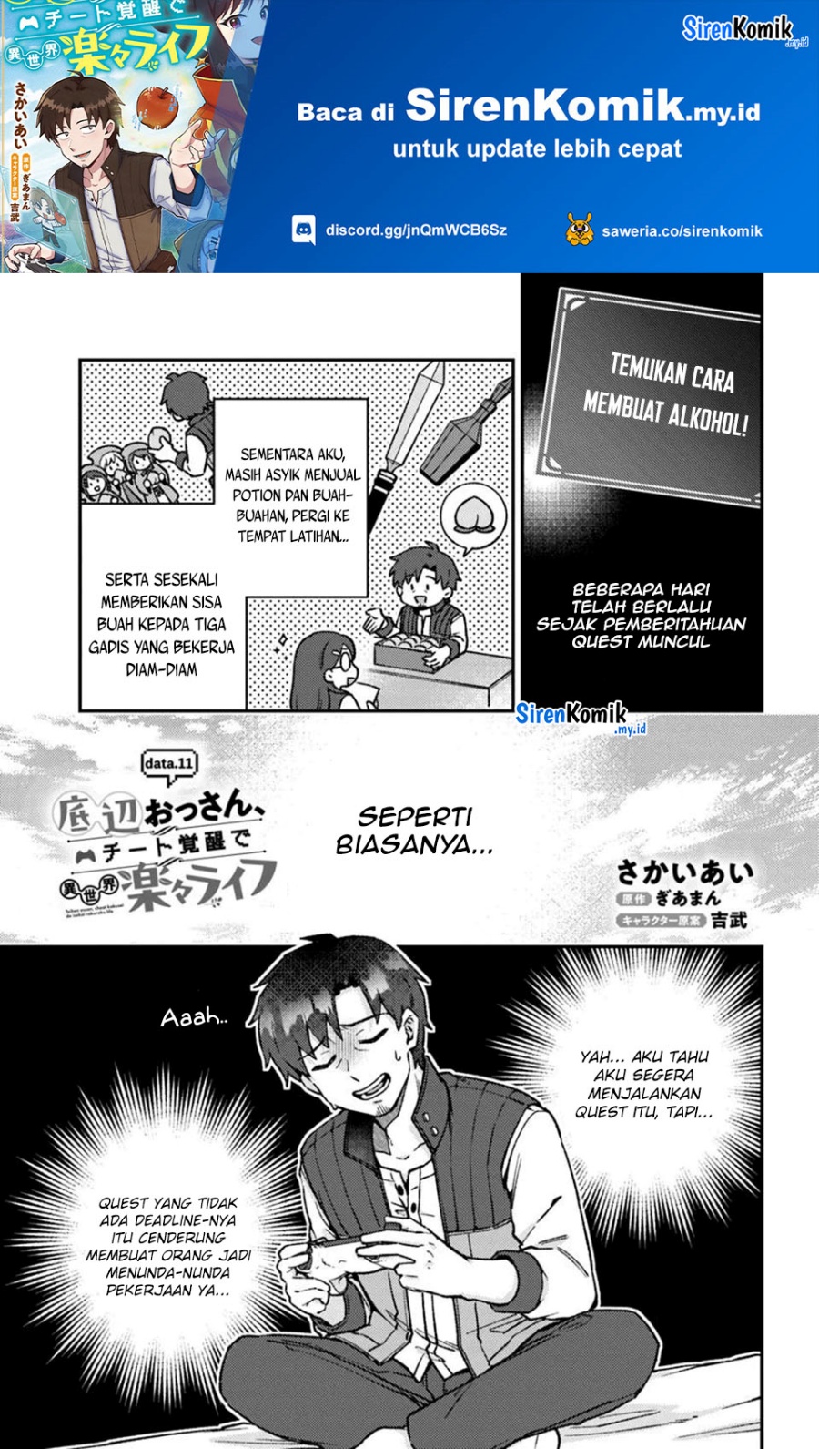 Teihen Ossan, Cheat Kokusei de Isekai Rakuraku Life