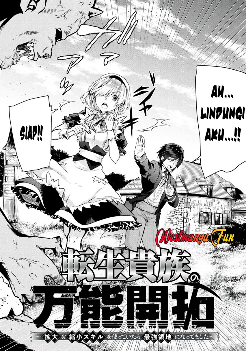Tensei Kizoku no Bannou Kaitaku Kara ~”Kakudai & Shukushou” Sukiru o Tsukatte Itara Saikyou Ryouchi ni Narimashita~