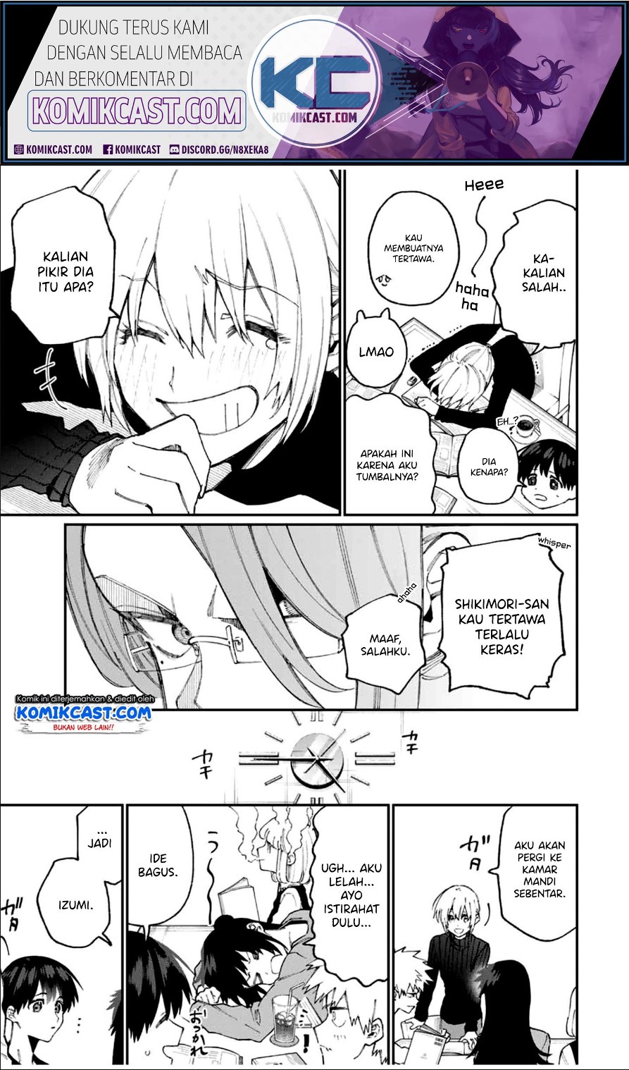 That Girl Is Not Just Cute (Shikimori’s Not Just a Cutie) Chapter 66