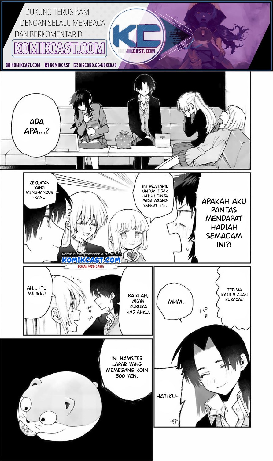 That Girl Is Not Just Cute (Shikimori’s Not Just a Cutie) Chapter 72