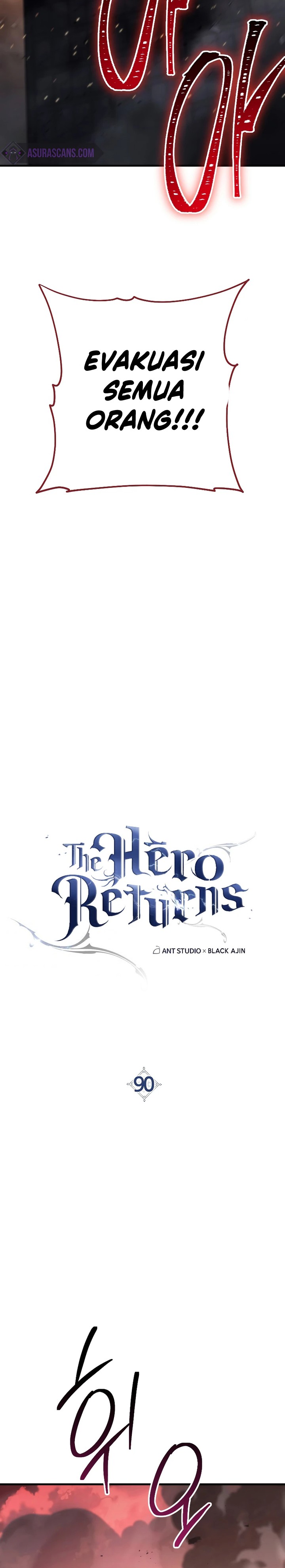 The Hero Returns Chapter 90