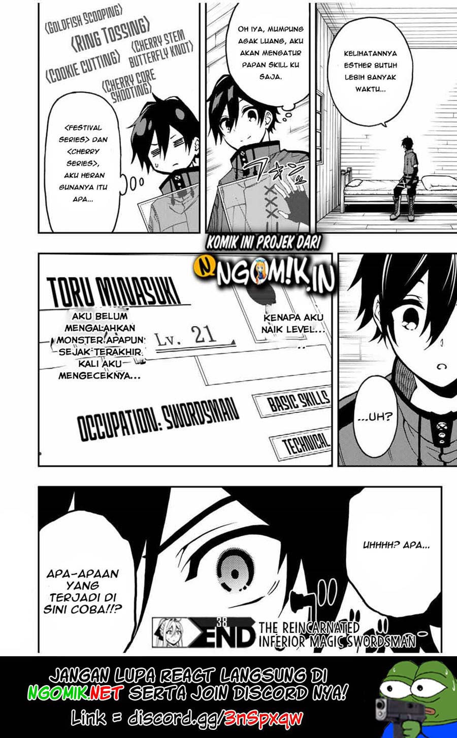 The Reincarnated Inferior Magic Swordsman