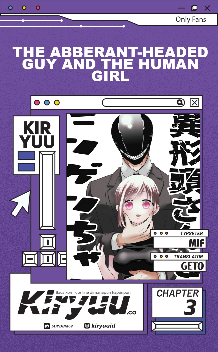 The Aberrant-Headed Guy and the Human Girl
