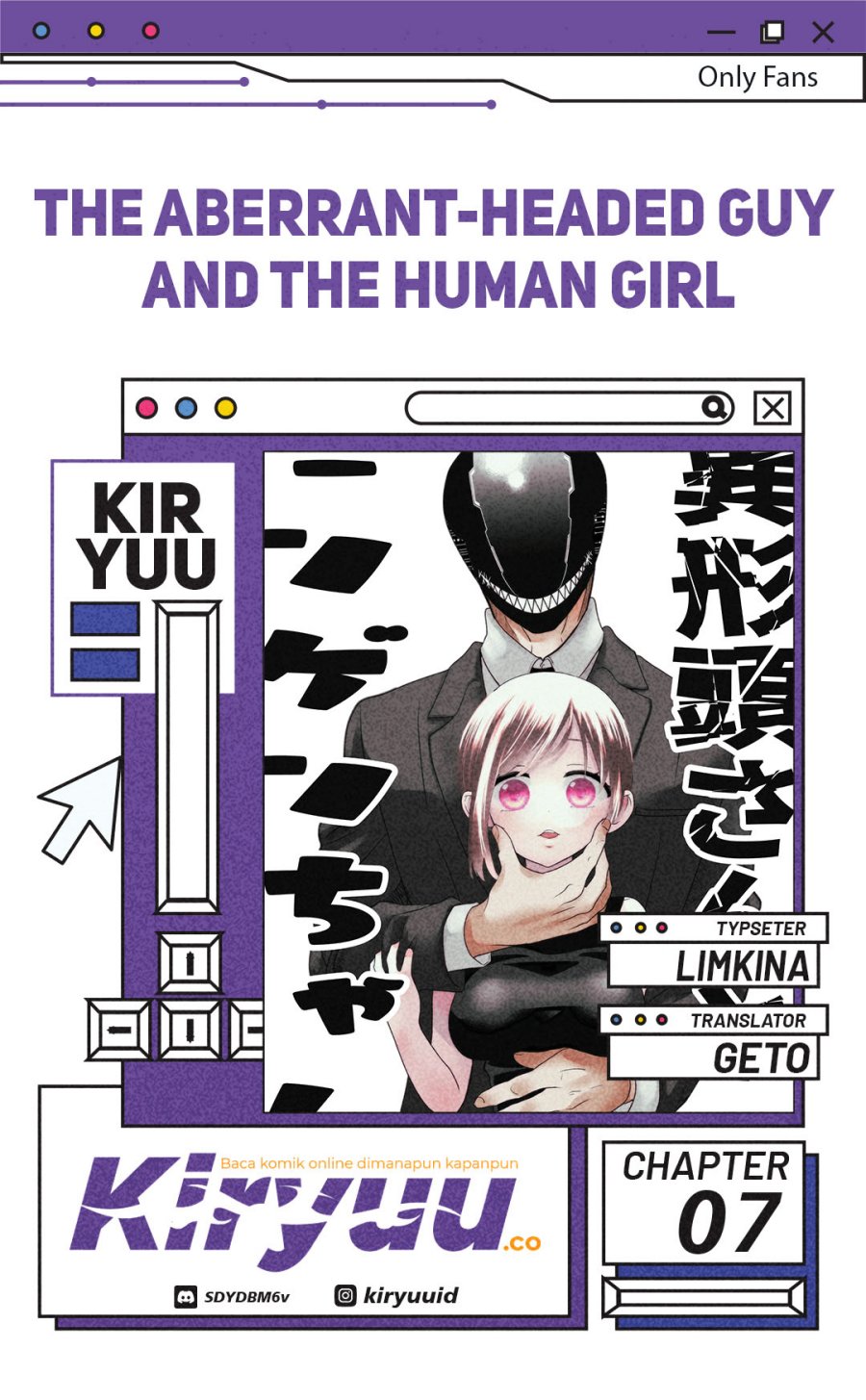 The Aberrant-Headed Guy and the Human Girl