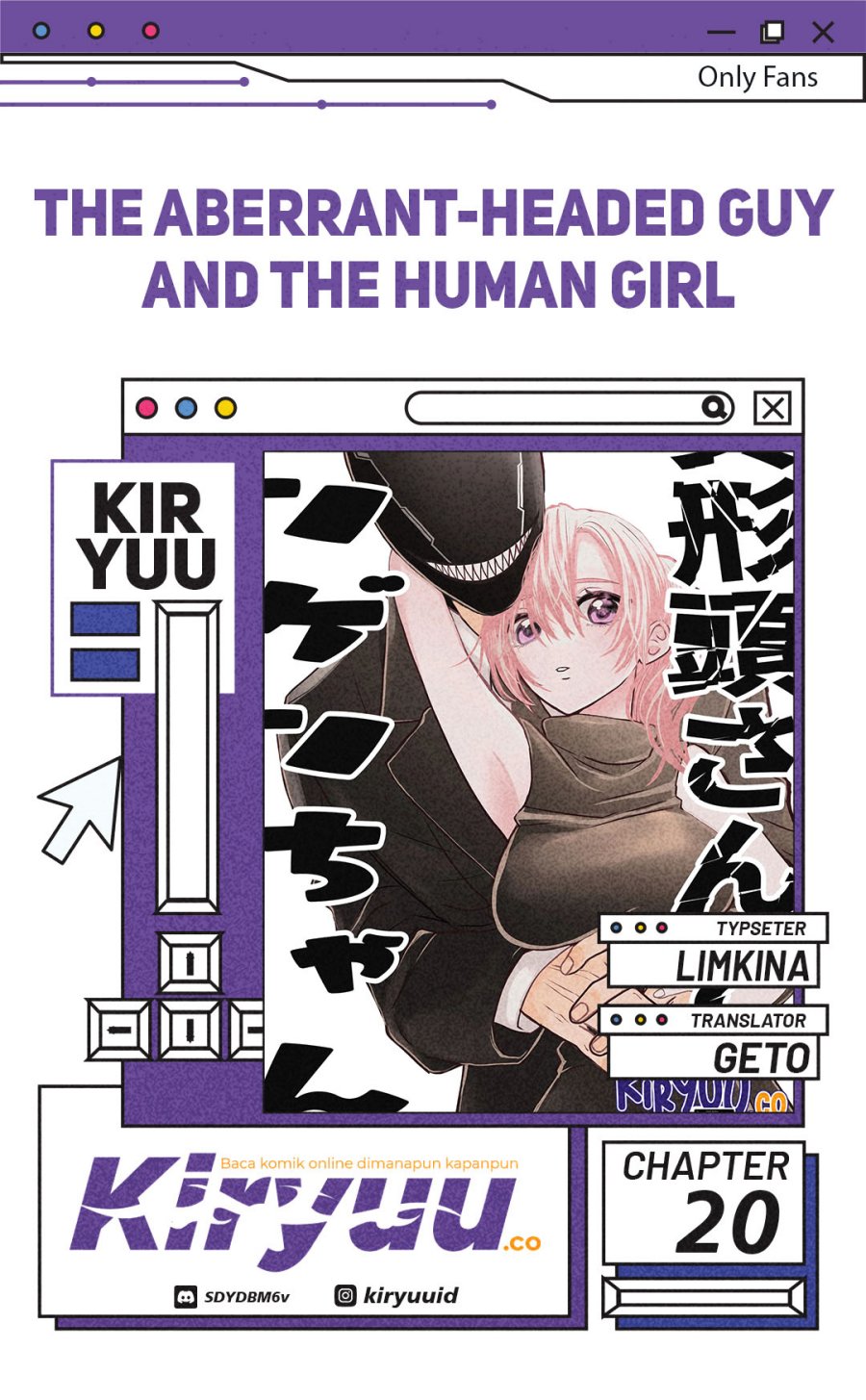 The Aberrant-Headed Guy and the Human Girl