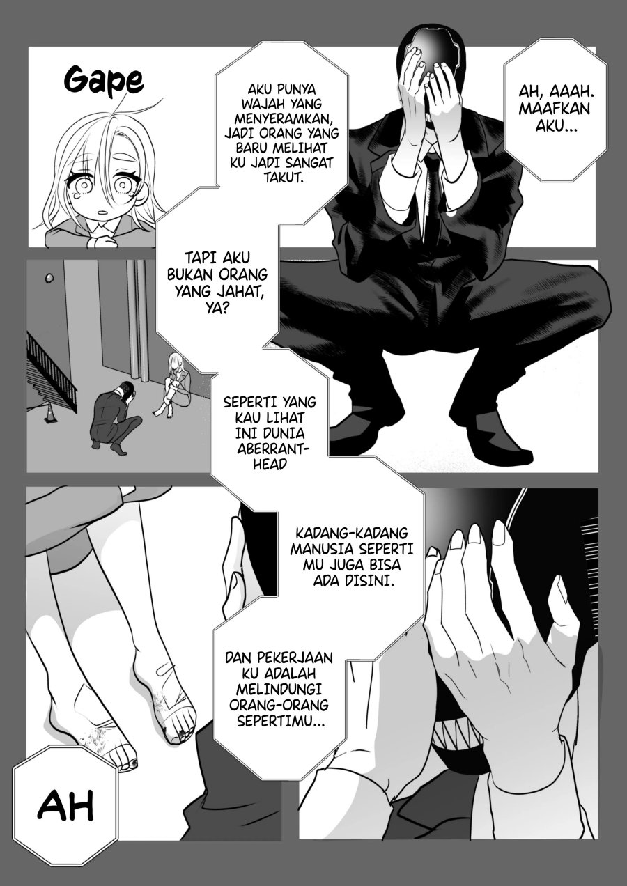 The Aberrant-Headed Guy and the Human Girl