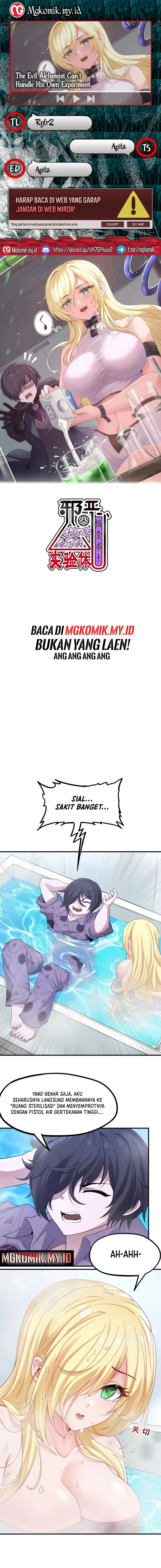The Evil Alchemist Can’t Handle His Own Experiment