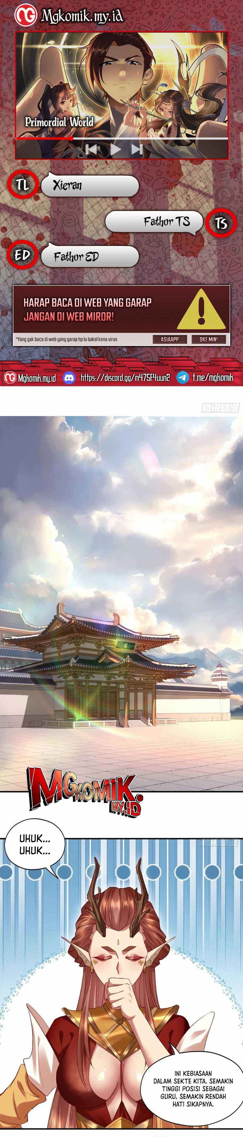 The Primordial World: Starting by Taking the Minghe as My Adopted Stepdaughter