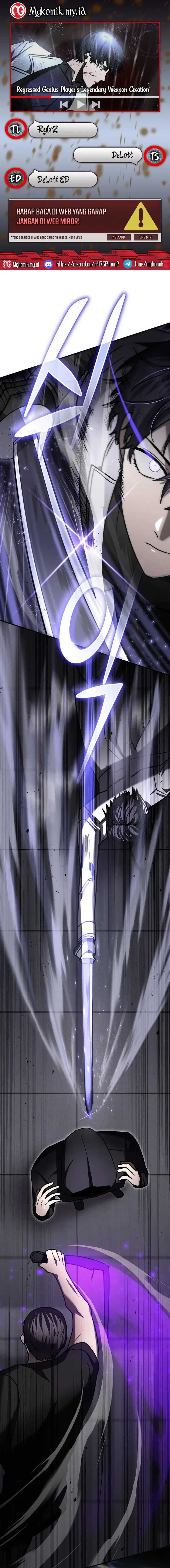 The Regressed Genius Player’s Legendary Weapon Creation