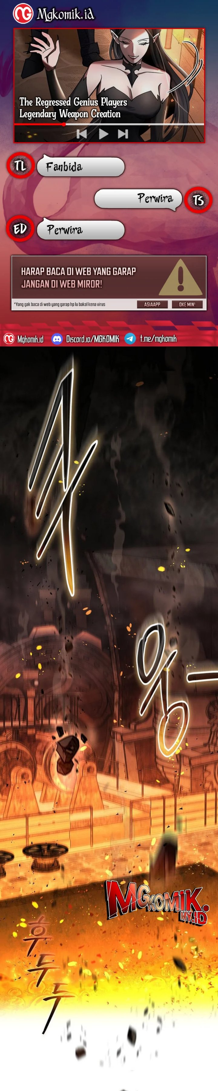 The Regressed Genius Player’s Legendary Weapon Creation