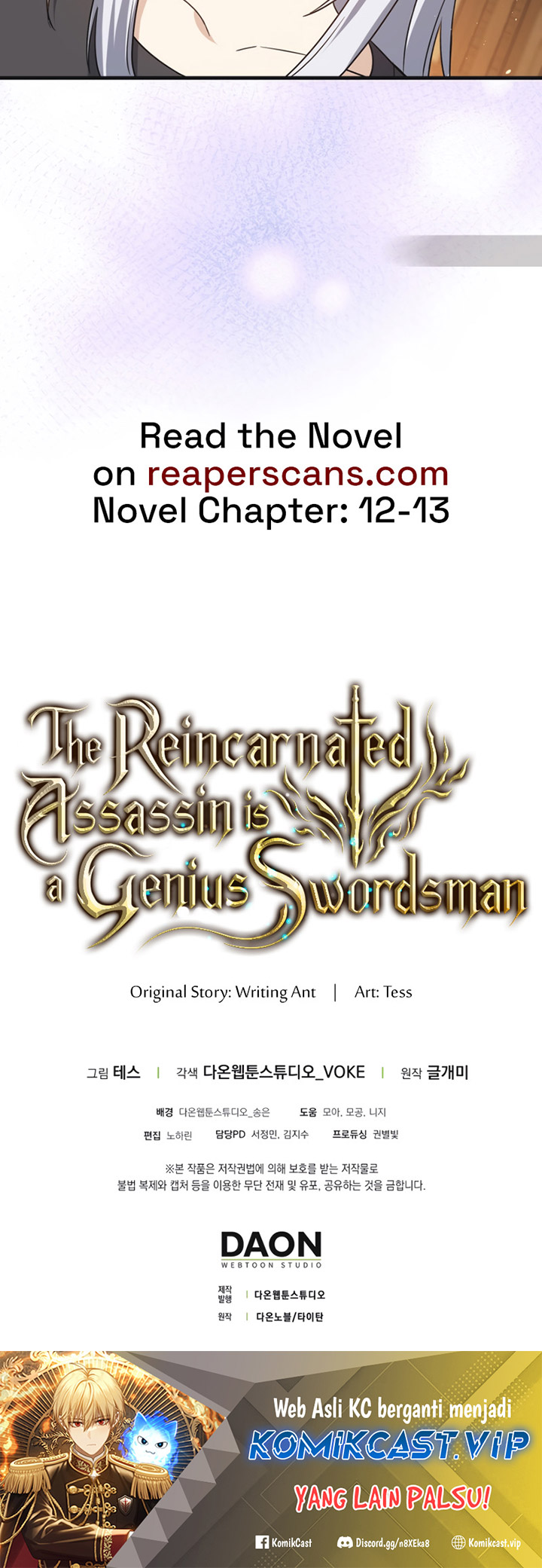 The Reincarnated Assassin is a Genius Swordsman