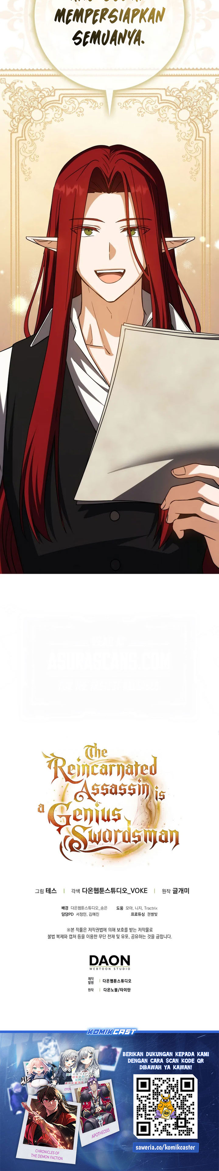 The Reincarnated Assassin is a Genius Swordsman