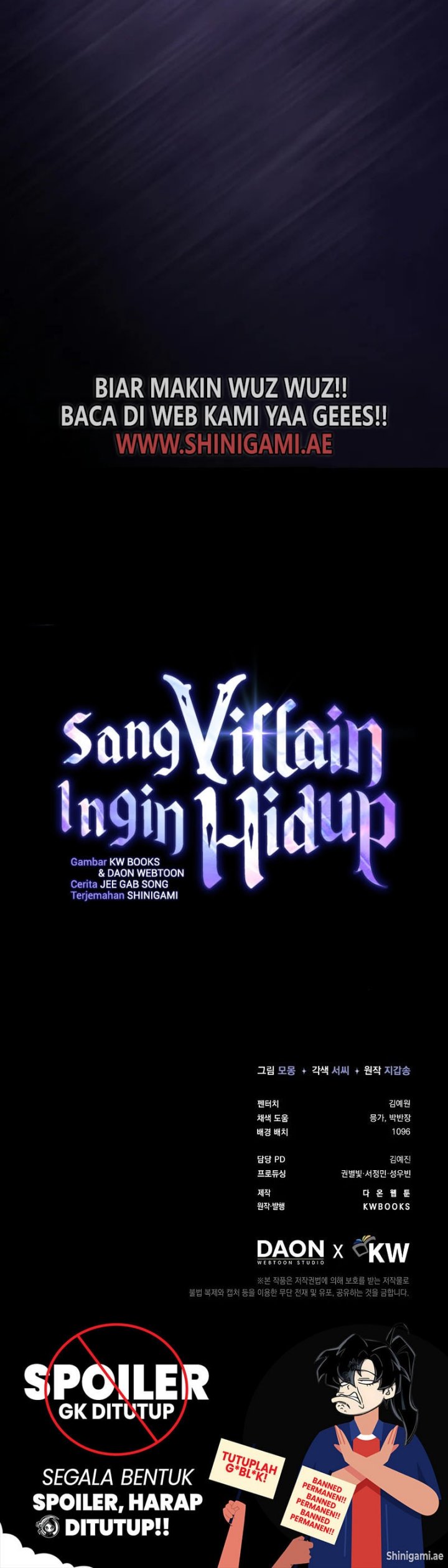 The Villain Wants To Live