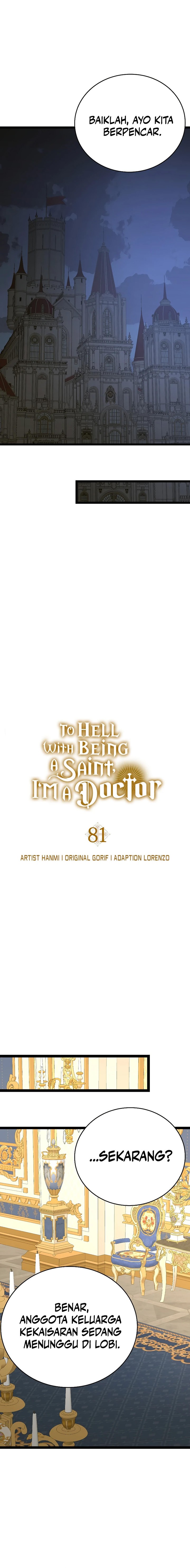 To Hell With Being a Saint, I’m a Doctor