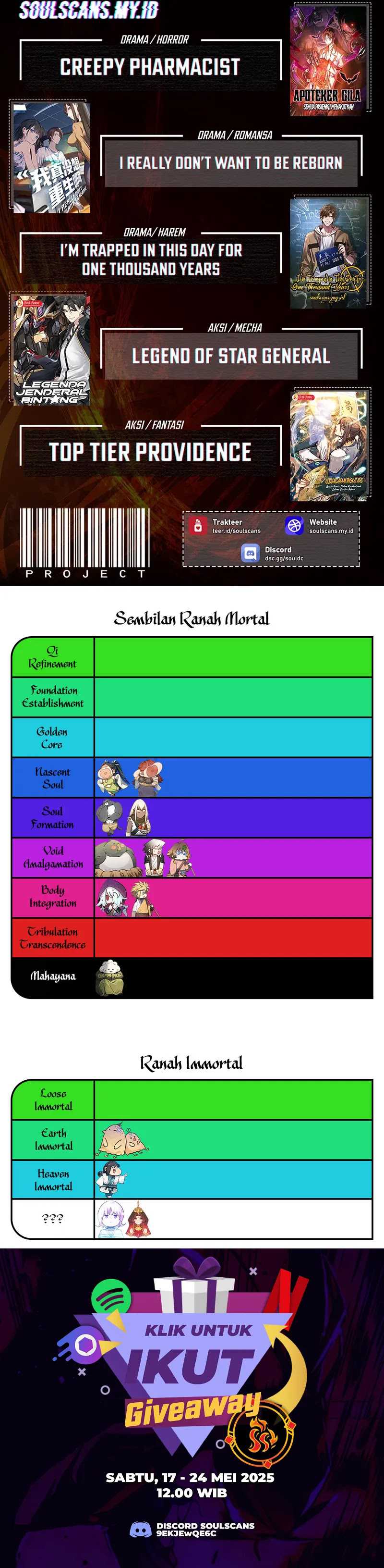 Top Tier Providence: Secretly Cultivate for a Thousand Years