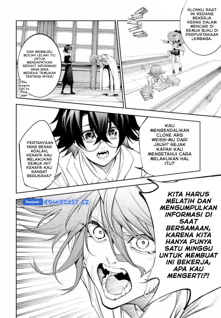 Tsue to Tsurugi no Wistoria Chapter 34