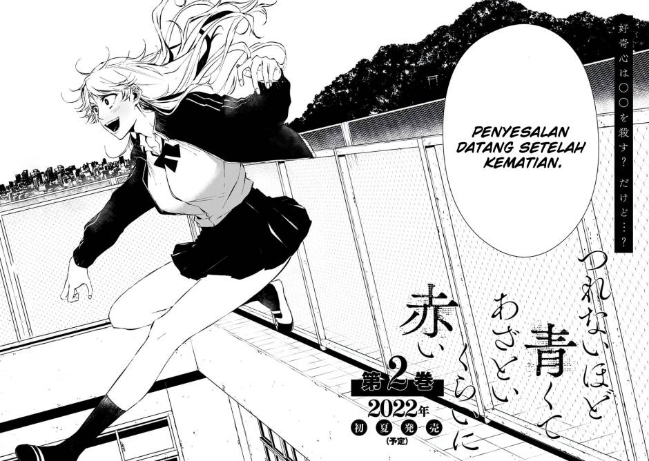 Tsurenai Hodo Aokute Azatoi Kurai ni Akai