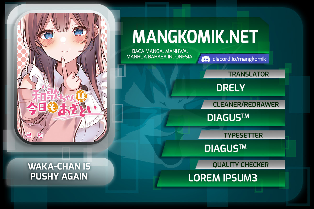 Waka-chan Is Flirty Again