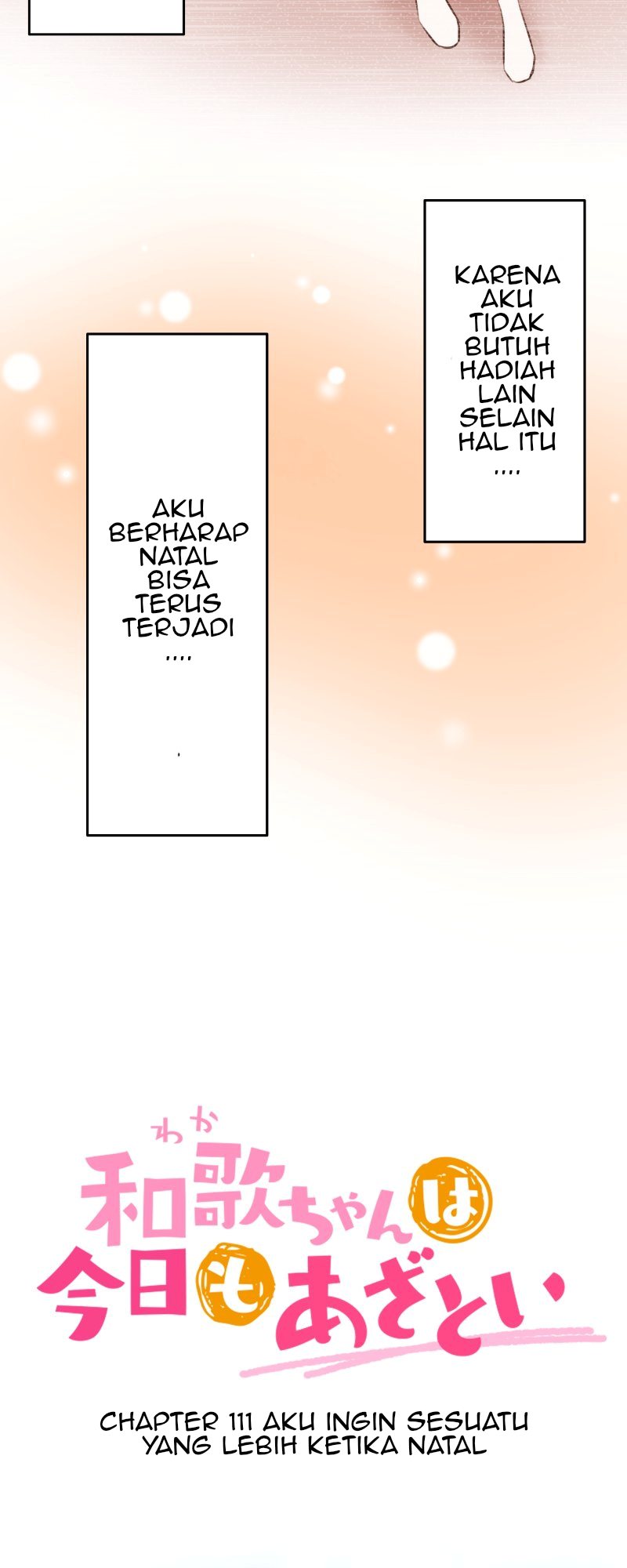 Waka-chan Is Flirty Again