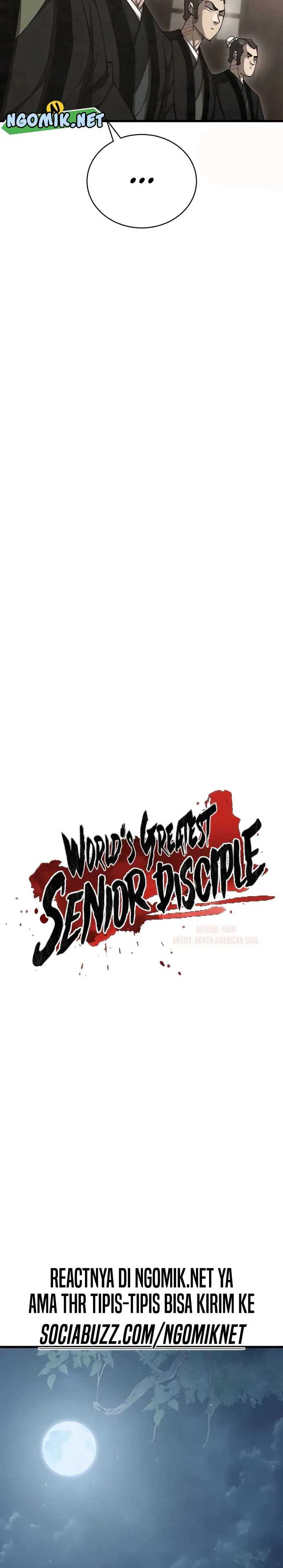 World’s Greatest Senior Disciple