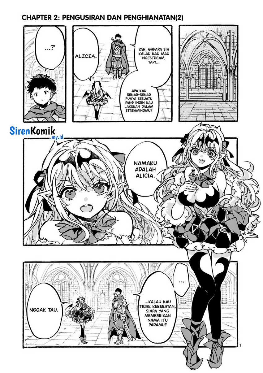 Yamiochi Yuusha No Haishin Haishin~Tsuihousare, Kakushi Boss Beya Ni Hourikomareta Kekka, Boss To Tansakushagari Haishin Wo Hajimeru~ Chapter 2