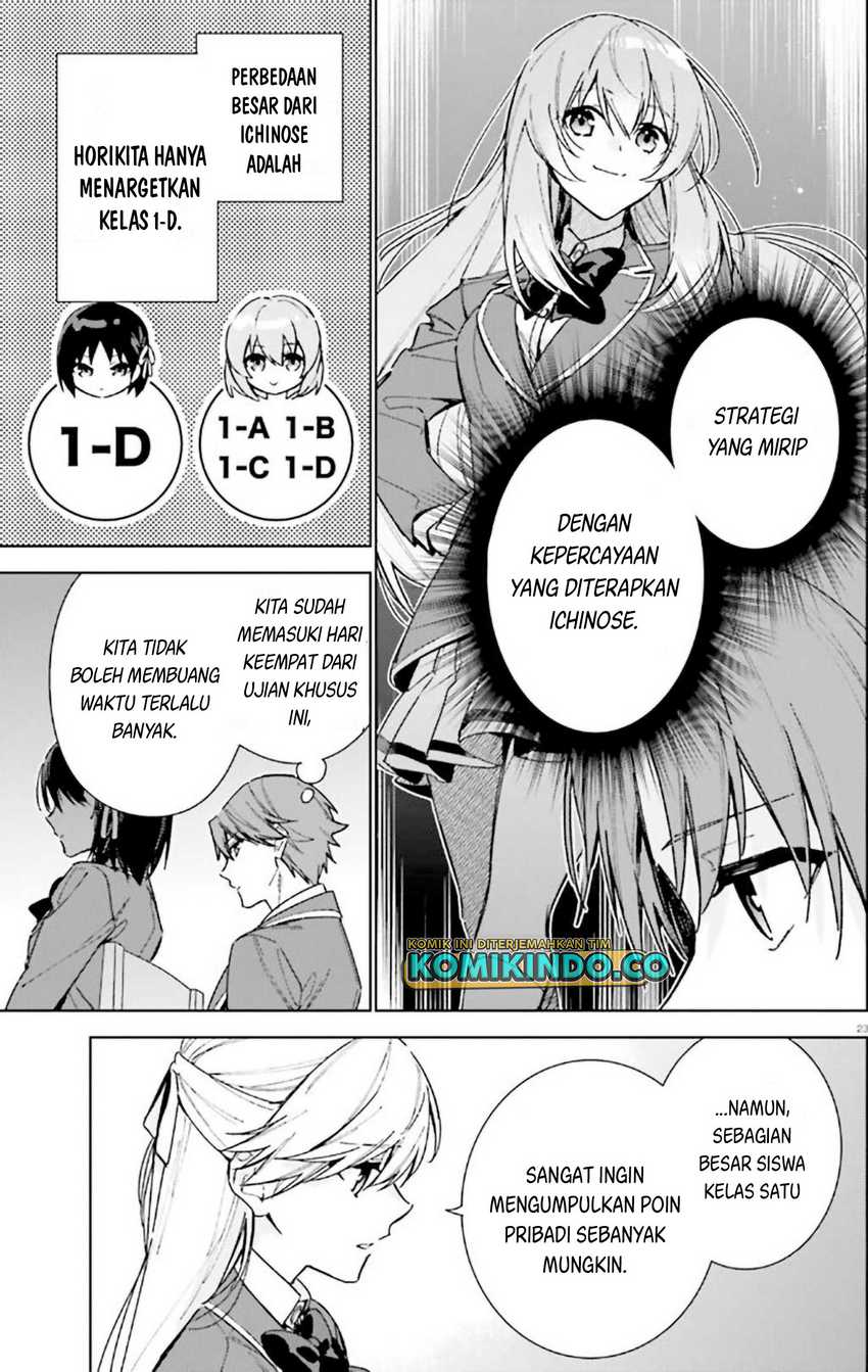 Youkoso Jitsuryoku Shijou Shugi no Kyoushitsu e: 2-nensei-hen Chapter 9