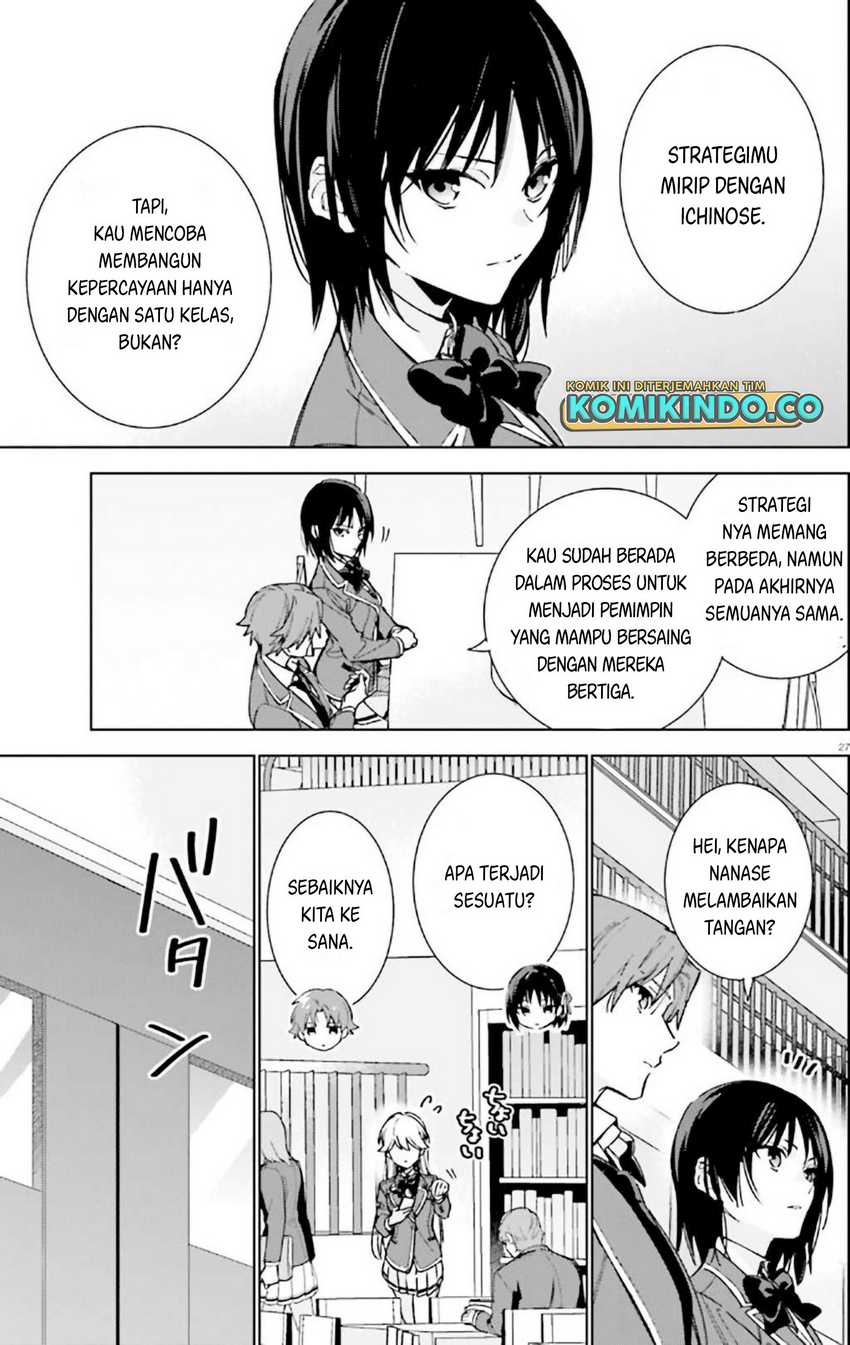 Youkoso Jitsuryoku Shijou Shugi no Kyoushitsu e: 2-nensei-hen Chapter 9