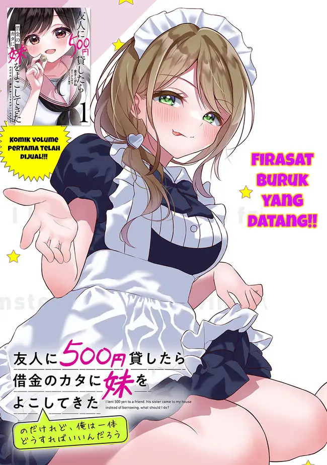 Yuujin ni 500 Yen Kashitara Shakkin no Kata ni Imouto wo Yokoshite Kita Nodakeredo, Ore wa Ittai Dou Sureba Iindarou