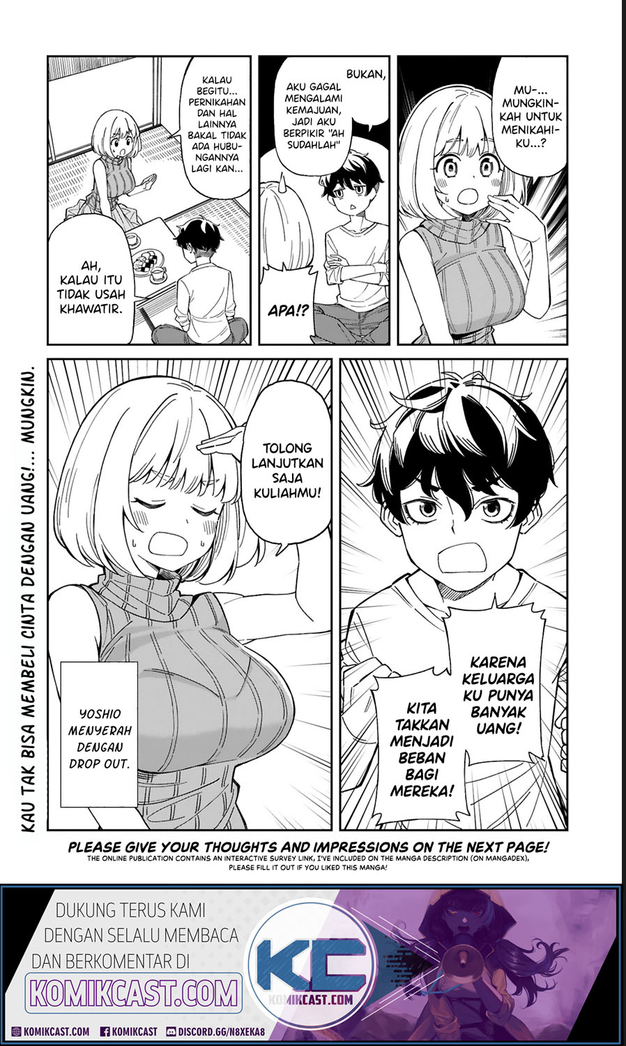Arasaamama no Watashi de Ii no?