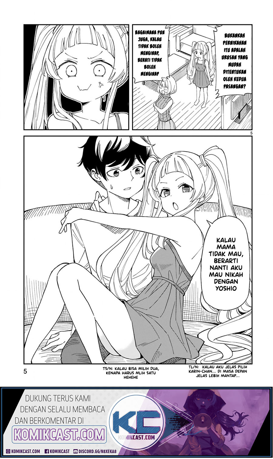 Arasaamama no Watashi de Ii no?