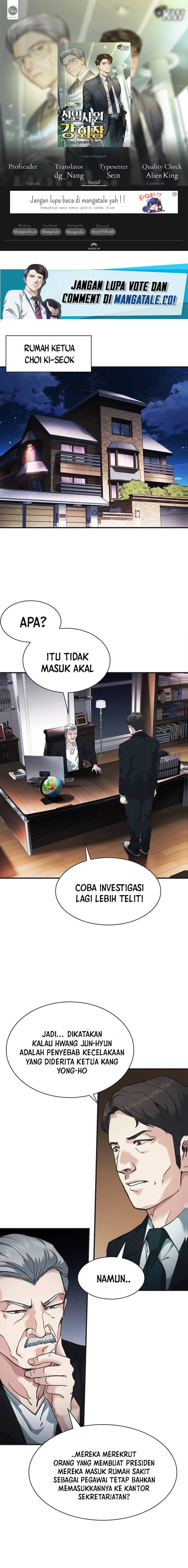Chairman Kang, The New Employee