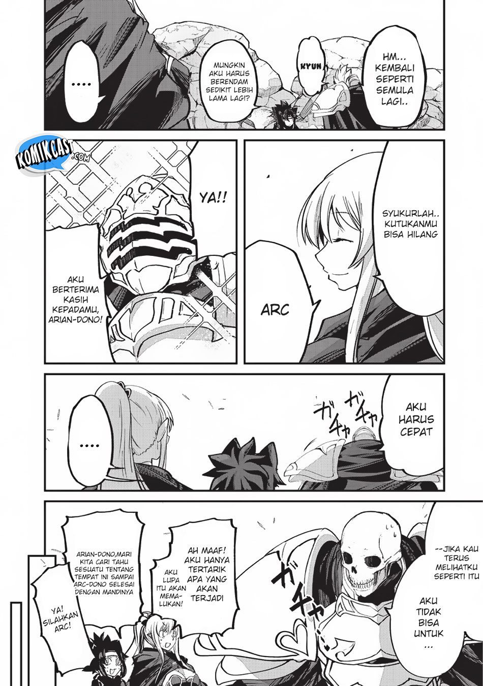 Gaikotsu Kishi-sama, Tadaima Isekai e Odekakechuu