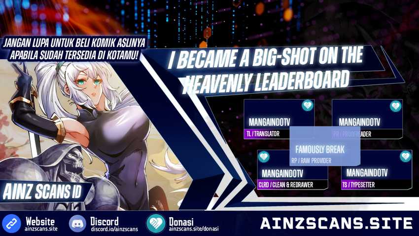 I Became a Big-Shot on the Heavenly Leaderboard