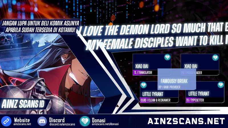 I Love the Demon Lord So Much That Even My Female Disciples Want to Kill Me
