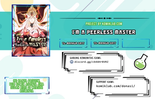I’m A Peerless Master