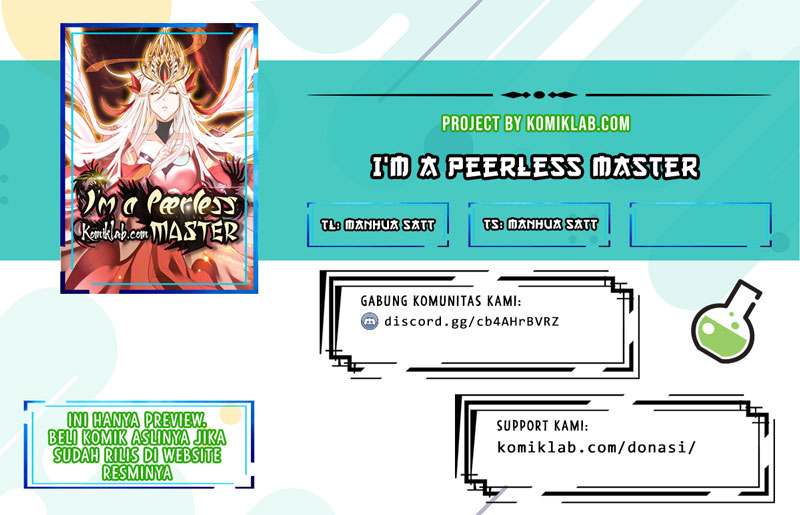 I’m A Peerless Master