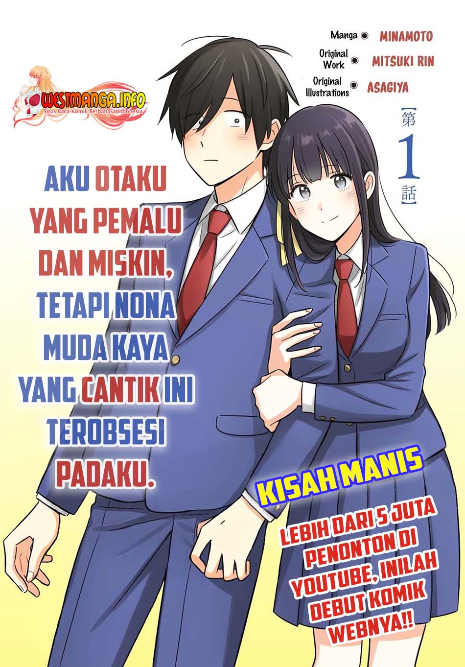 Inkya de Wotaku de Binbou Dakedo Bijin Ojou-sama ni Osaretemasu