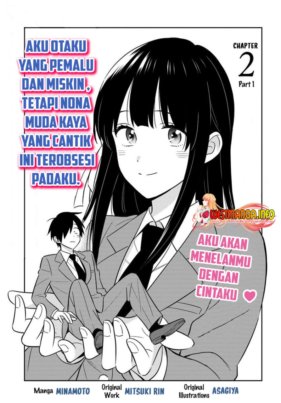 Inkya de Wotaku de Binbou Dakedo Bijin Ojou-sama ni Osaretemasu