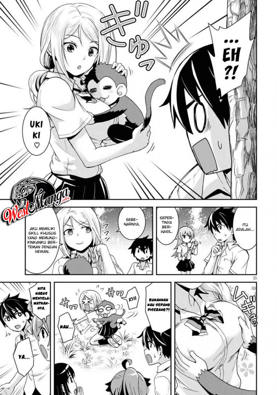 Isekai Yurutto Survival Seikatsu: Gakkou no Minna to Isekai no Mujintou ni Tenishitakedo Ore Dake Rakushou desu
