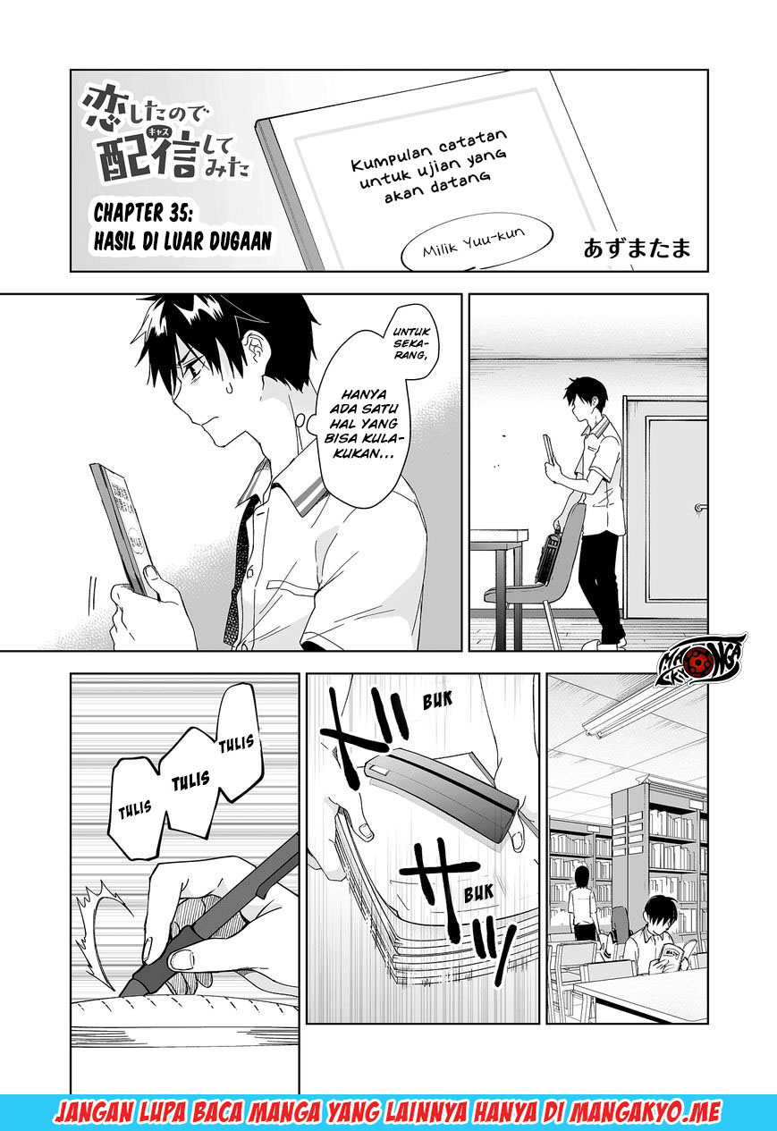 Koi Shita no de, Haishin Shite Mita
