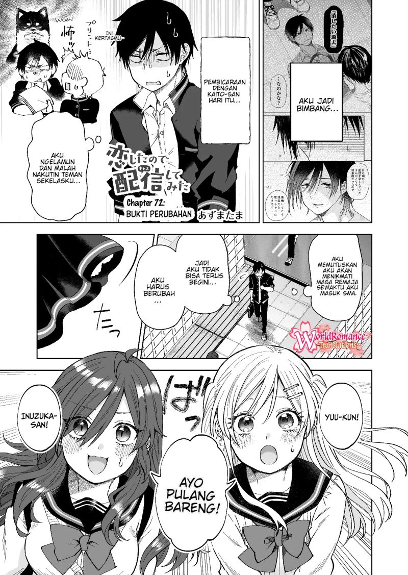 Koi Shita no de, Haishin Shite Mita